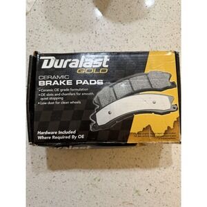 duralast gold ceramic brake pads Dg707 New
